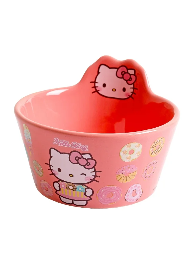 Sanrio  Sanrio  Hello Kitty Ceramic Bowl - 400ml for Women | Best Price UAE